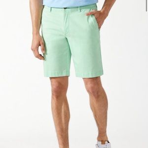NWT Tommy Bahama Boracay 10-Inch Chino Shorts, “Sprite” color